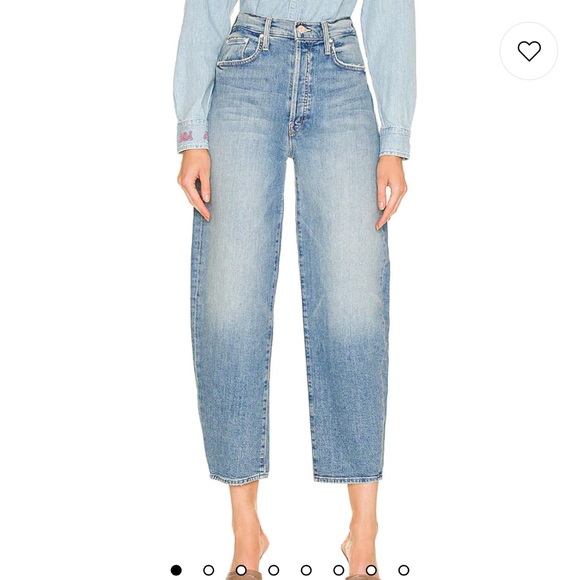 Mother Denim High Rise Curbside Ankle Secret Sister 28 - Picture 2 of 12